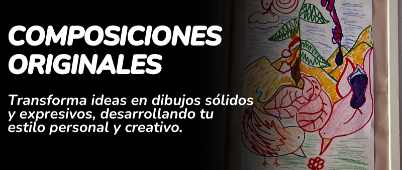 Transforma ideas en dibujos sólidos y expresivos, desarrollando tu estilo personal y creativo.