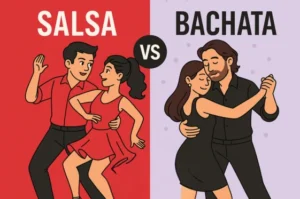 Lee más sobre el artículo Bailar Salsa vs. Bachata: ¿Qué ritmo conecta mejor contigo?